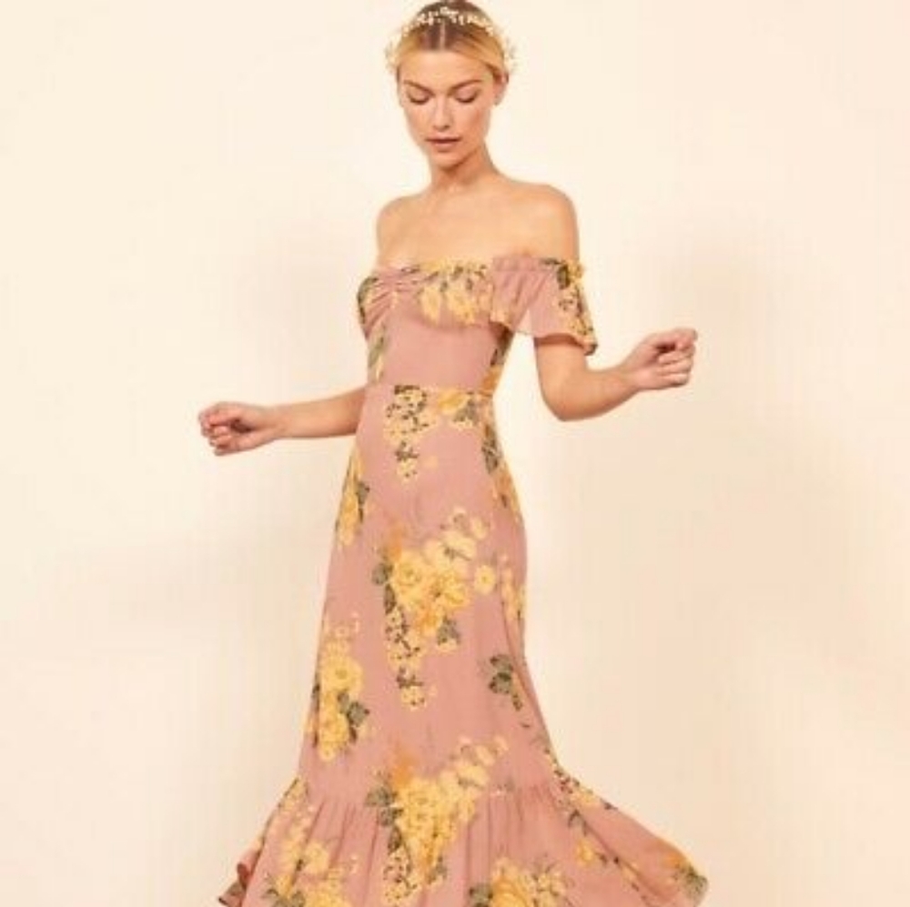 Reformation Butterfly Dress